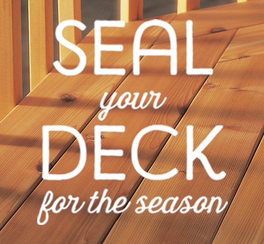 Seal Your Deck