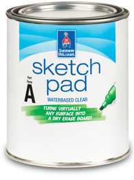 Sketch Pad® Dry Erase Coating