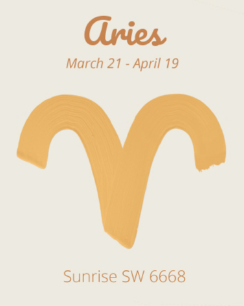 Aries Try Refreshing Your Room With Sunrise SW 6668 - View Color