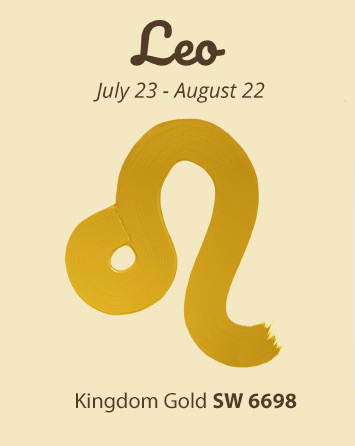 Leos Try Refreshing Your Room With Kingdom Gold SW 6698 - View Color